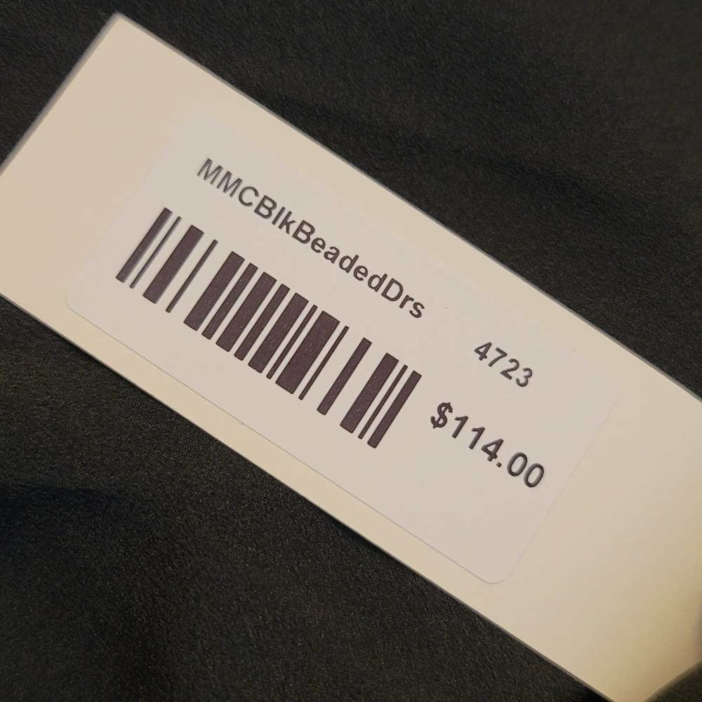 MM Couture beaded shift dress NWT - Picture 10 of 11